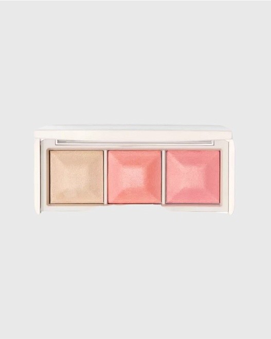 палетка запеченных продуктов для макияжа лица 04_shikstudio / face palette baked 04_shikstudio
