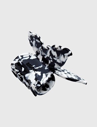 краб для волос - бабочка белая ночь