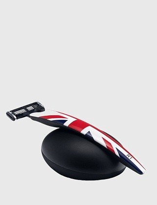 набор bolin webb r1, бритва r1 union jack, подставка r1 черная