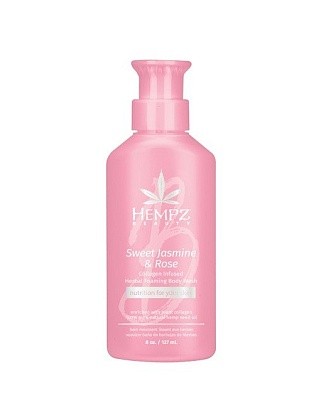 гель для душа сладкий жасмин и роза / sweet jasmine & rose herbal foaming body wash (235ml)
