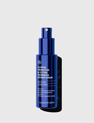 copper tripeptide & ectoin advanced repair serum восстанавливающая сыворотка с трипептидом меди,30мл