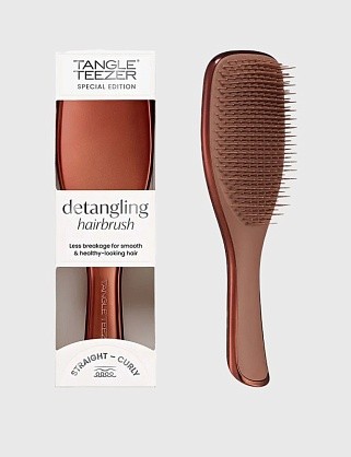 расческа tangle teezer the ultimate detangler chrome chocolate bronze