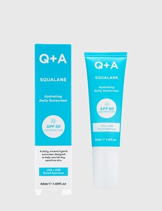 солнцезащитный крем для лица squalane spf50 50 мл