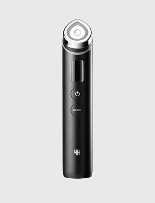 микротоковое устройство 6-в-1 для домашнего ухода за кожей лица age-r booster pro (черный)