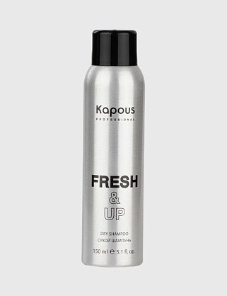 сухой шампунь для волос «fresh&up» kapous, 150 мл