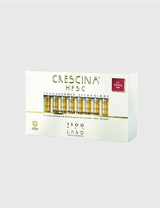 transdermic hfsc 1300 для мужчин лосьон для возобновления роста волос (20 ампул в упаковке)