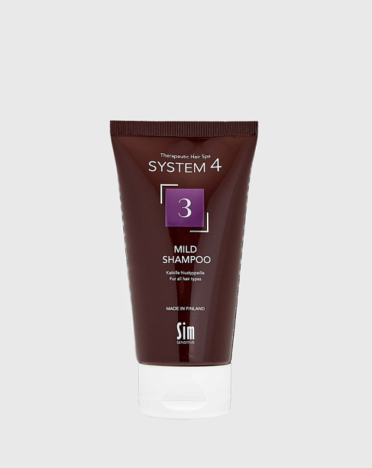mild shampoo терапевтический шампунь №3, 75 мл