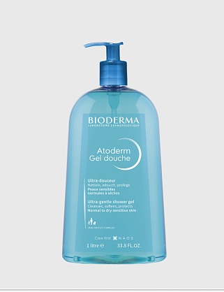 атодерм гель для душа 1 л биодерма/bioderma 28119в