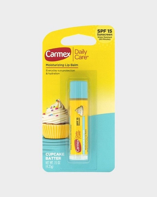 бальзам для губ carmex капкейк spf 15 в стике