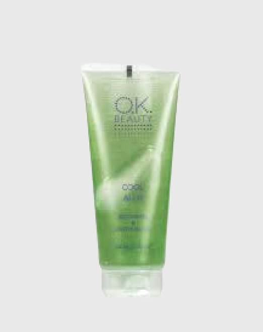 гель алоэ восстанавливающий и успокаивающий ok beauty cool aloe (6690)