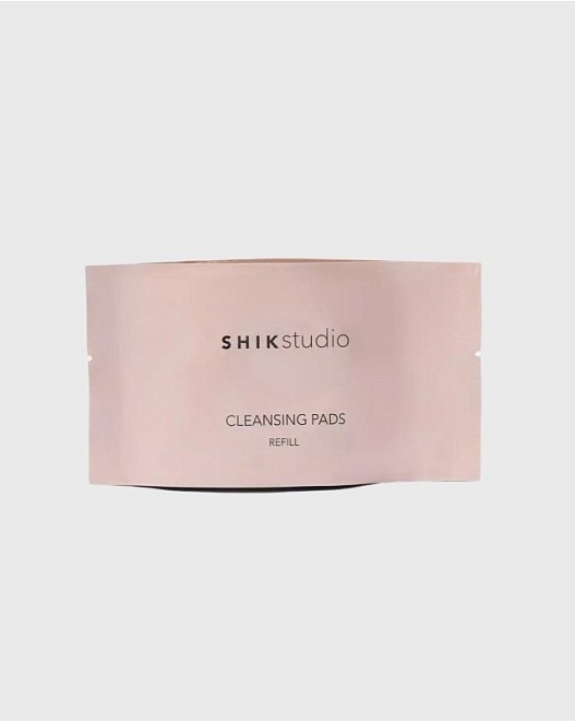 диски для лица очищающие cleansing pads рефил 30шт shikstudio