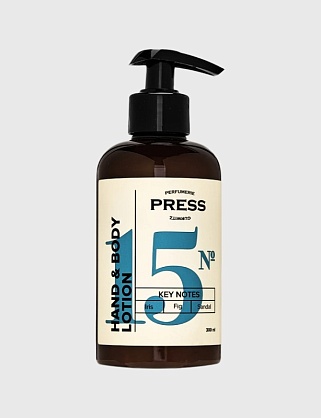 увлажняющий лосьон для рук и тела pgp №15 iris, fig, sandal 300 мл