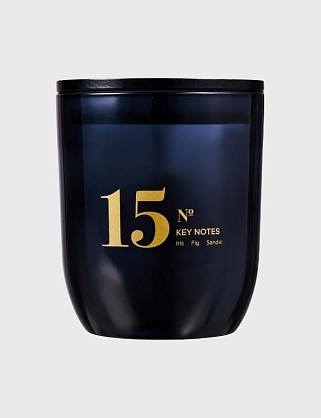ароматизированная свеча №15 с нотами ириса, инжира и сандала, 170 мл