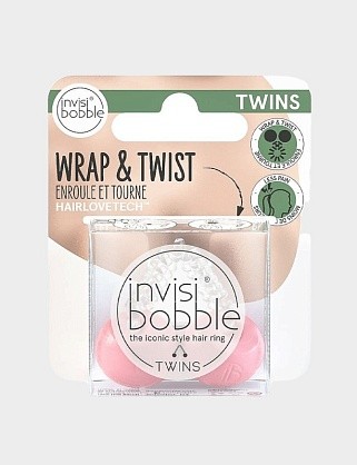 резинка с шариками invisibobble twins prima ballerina