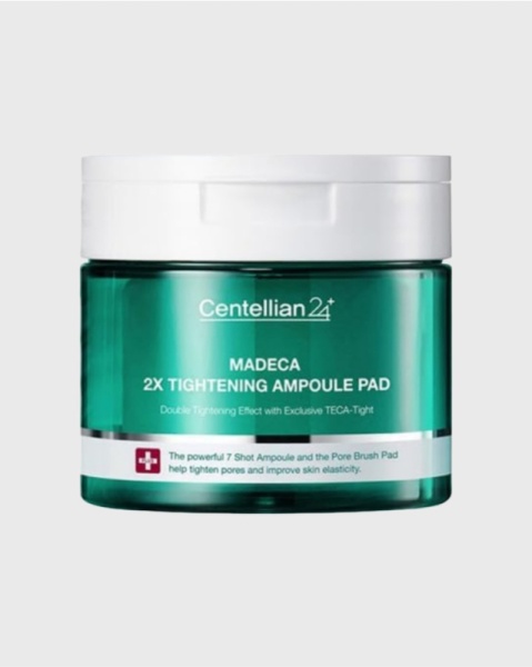 Пэды для лица подтягивающие - Madeca double tightening ampoule pad, 60шт