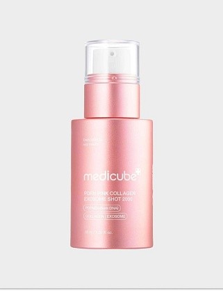 сыворотка с микроиглами и экзосомами pdrn pink collagen exosome shot 2000 30мл