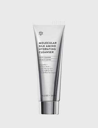 molecular silk amino hydrating cleanser очищающее увлажняющее средство с аминокислотами шелка, 25 мл