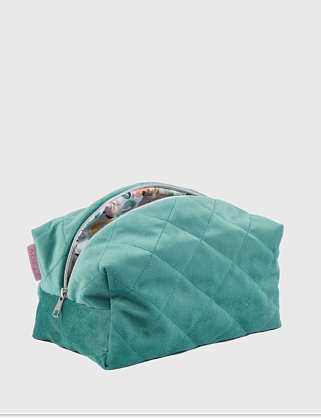 косметичка "изумрудный плюш" 