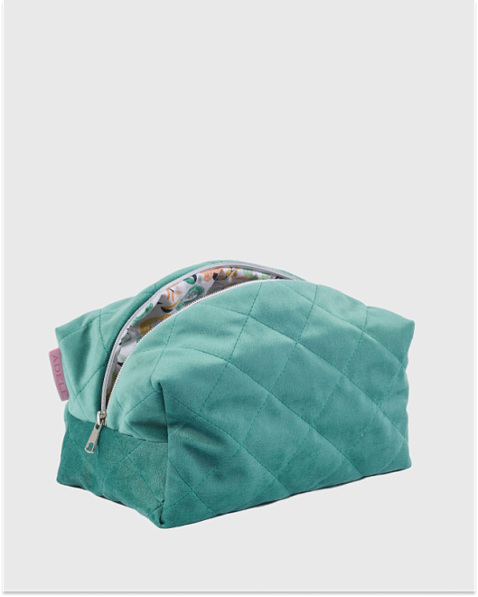 косметичка "изумрудный плюш" 