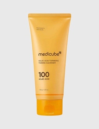 пенка для умывания с кислотами kojic acid turmeric toning cleanser 120мл
