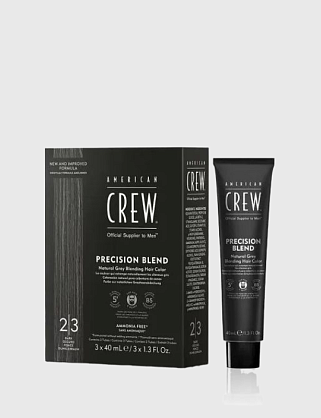 precision blend камуфляж для седых волос, темный натуральный 2/3, 3*40мл