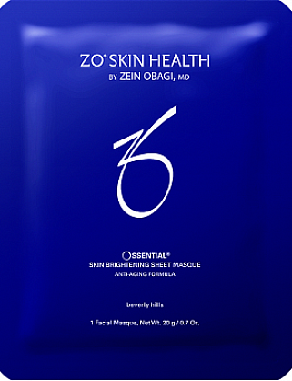маска для выравнивания цвета кожи серии "ossen,tial" (ossential skin brightening sheet mas