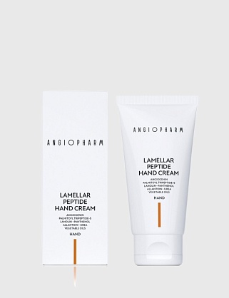ламеллярный крем для рук с пептидами "ангиофарм", 50 мл