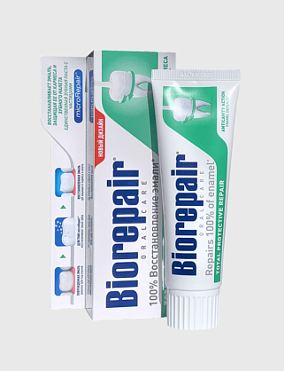 зубная паста комплексная защита total protective repair biorepair 