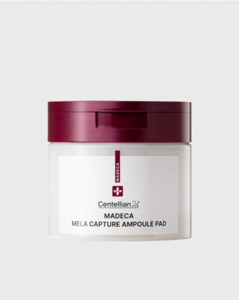 Пэды для лица выравнивающие тон кожи - Madeca mela capture ampoule pad, 60шт