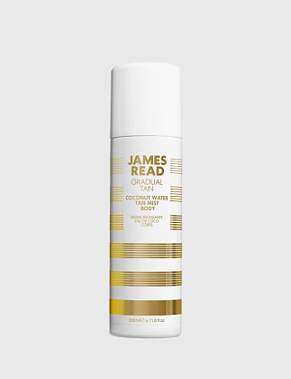 кокосовая вода-спрей с эффектом загара james read coconut water tan mist body 200ml 