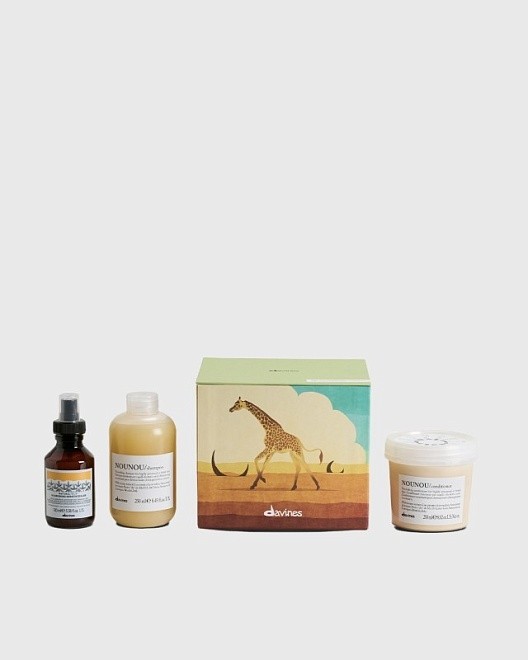 набор nounou 2025 для питания поврежденных волос / radiant savanna