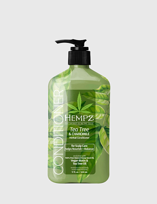 кондиционер hempz здоровые волосы чайное дерево и ромашка / hempz tea tree & chamomile 500 ml