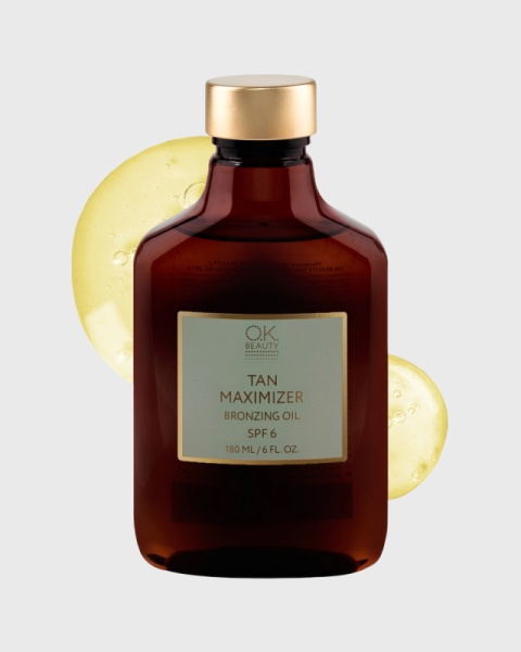 OK BEAUTY Tan Maximizer Bronzing Oil SPF 6