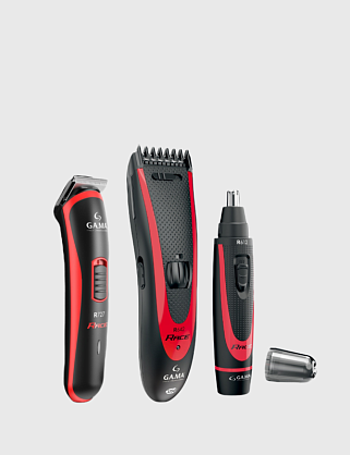 комплект для стрижки волос ga.ma машинка r642 - hf + триммер r727 - hf