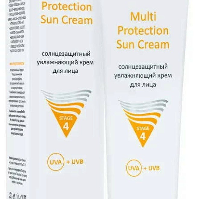 солнцезащитный увлажняющий крем для лица multi protection sun cream spf 30, 100 мл
