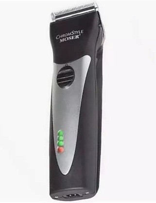 машинка д/стрижки chrom style аккум/сетевая  черная (4 насадки)