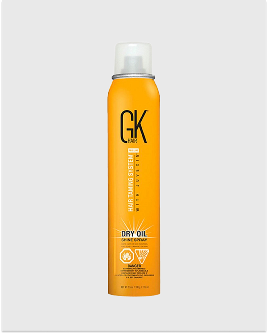 спрей для придания блеска dry oil 115мл gkhair