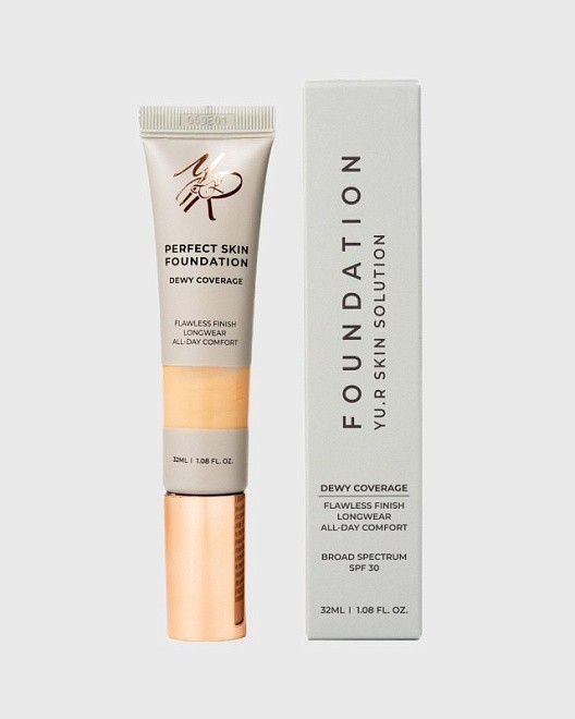 устойчивая основа под макияж dewy coverage foundation (2.75 fair golden)