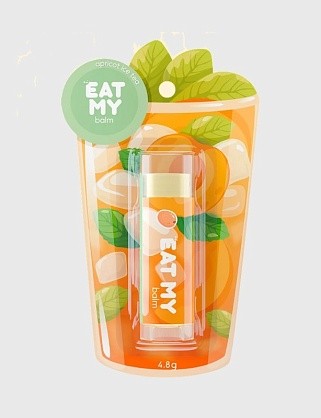 бальзам для губ после солнца "абрикосовый айс ти"