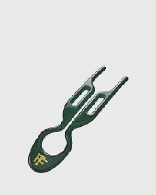 бокс (3 шт) шпилька hairpin no1 - изумрудный (emerald green)