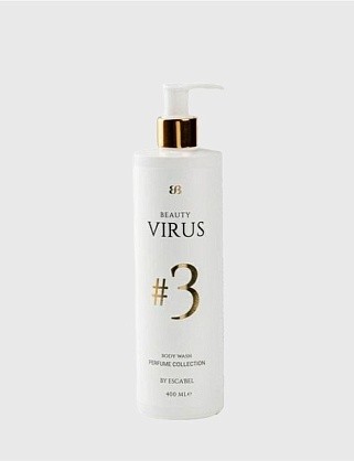 парфюмированный гель для душа beauty virus #3 древесно- водный аромат (инвиктус)