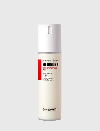 melanon x liposome ampoule mist (100ml) ампульный тонер-мист против пигментации