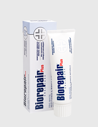 зубная паста 75 мл биорепейр плюс про вайт  biorepair pro white plus /