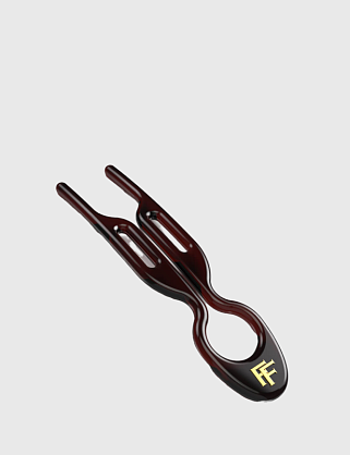 бокс (3 шт) шпилька hairpin no1 - коричневый (brown)