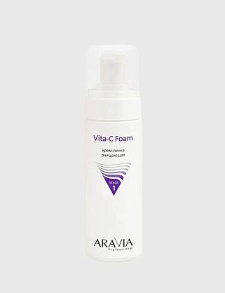 крем-пенка очищающая vita-c foaming, 160 мл.