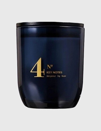 ароматизированная свеча pgp №4 с нотами бергамота, инжира и мускуса, 170 мл