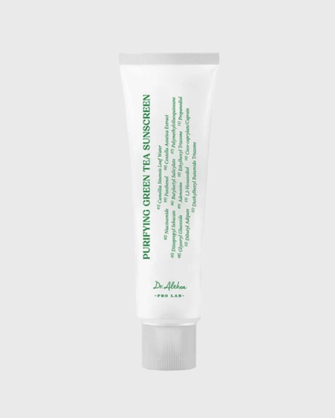 Солнцезащитный крем с зеленым чаем Purifying Green Tea Sunscreen SPF 50+ и PA++++, 50 мл