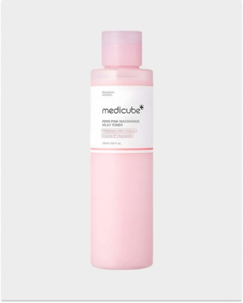 Молочный тонер с ПДРН и ниацинамидом PDRN Pink Niacinamide Milky Toner 150мл