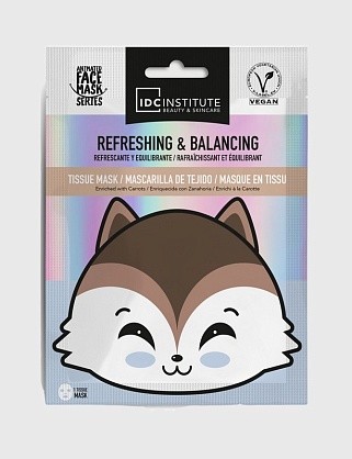 ids тканевая маска для лица освежающая. лиса (14+)