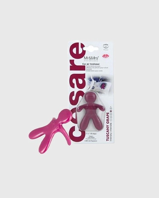 ароматизатор для автомобиля/ cesare блтр/ бордовый/ tuscany grape/ тосканский виноград